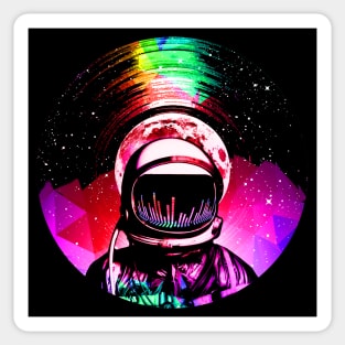 Astronaut LP (Space Music) Sticker